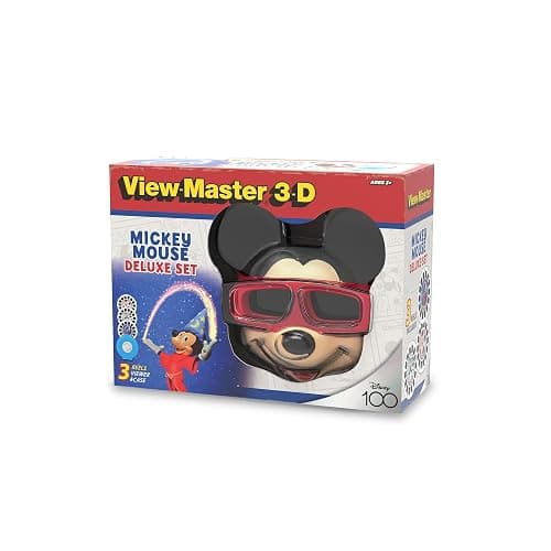 View-Master Mickey Mouse Deluxe Set, Disney 100 Edition - STEM, Retro, Fun Learning Toy for Kids and Adults, Toddlers, Ages 3+ thumbnail 5