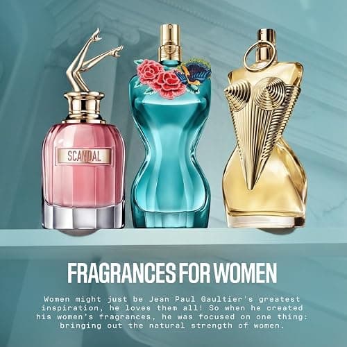 Jean Paul Gaultier La Belle Paradise Garden Eau de Parfum for Women - Long Lasting Floral Amber Women's Perfume with Blue Water Lily, Iris & Vanilla - Designer Fragrance Spray thumbnail 7