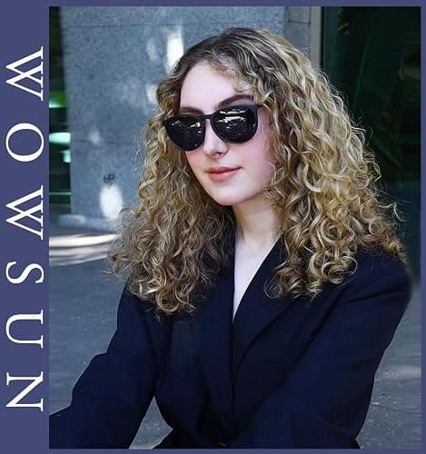 Retro sunglasses womens 2024 trendy round classic glasses thumbnail 3