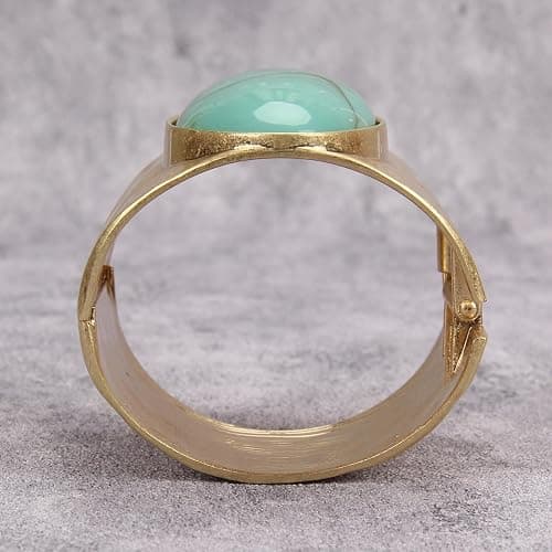 Bjesinmo Gold Cuff Bracelet for Women Silver Beaded Bracelets Open Bangle Stackable Stretch Bead Bracelet Boho Jewelry Gifts for Wife Couple thumbnail 9