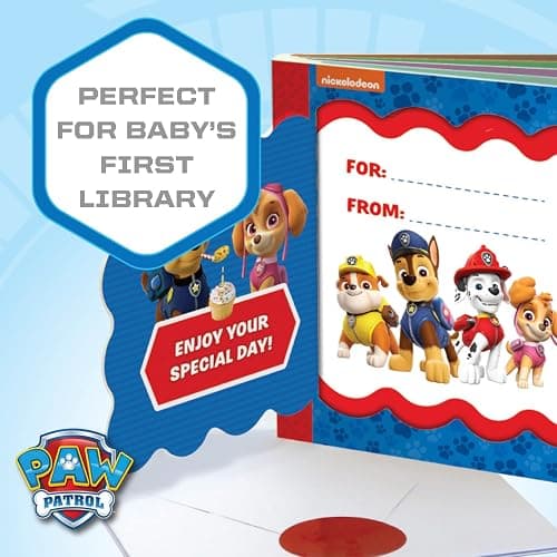 Paw Patrol Happy Pawsome Birthday; Greeting Card Board Book with Personalization Flap, Gifts for Birthdays (Little Bird Greetings) thumbnail 6