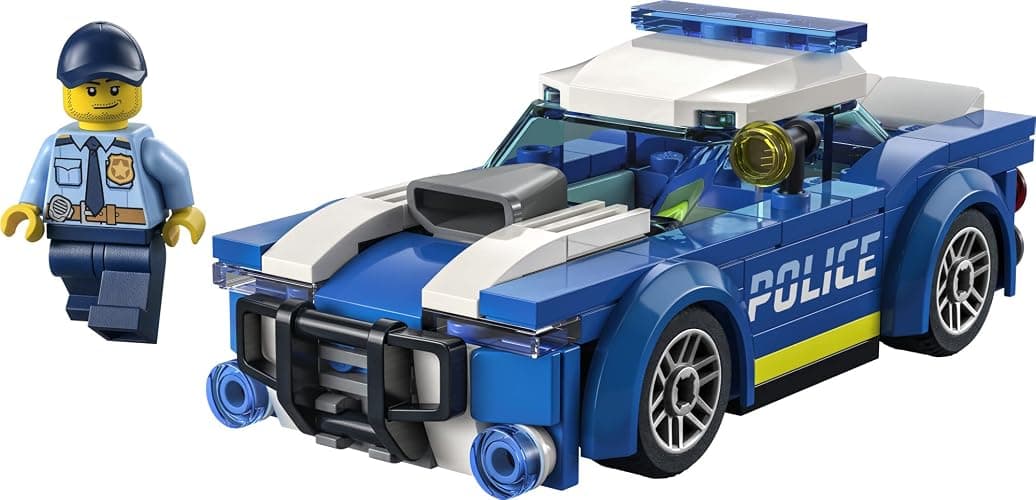LEGO City Police Car Toy 60312 for Kids 5 Plus Years Old with Officer Minifigure, Small Gift Idea, Adventures Series, Car Chase Building Set thumbnail 5