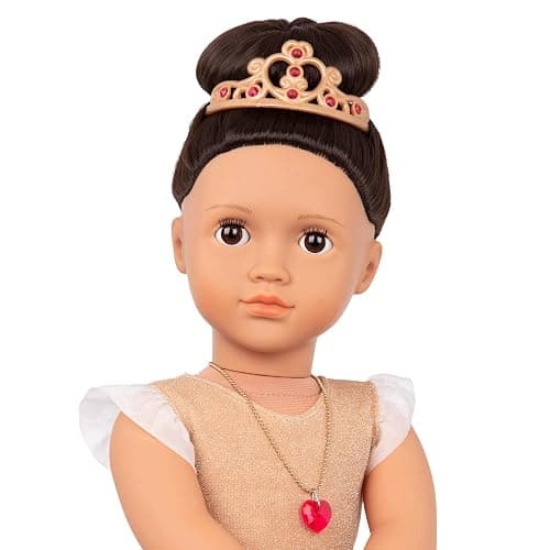 Our Generation – 18-Inch – Sweetheart Themed Fashion Starter Doll – Amora – Brown Hair & Hazel Eyes – 3 Outfits & Styling Accessories in Gift Box – Pretend Play Ages 3+ Years thumbnail 5