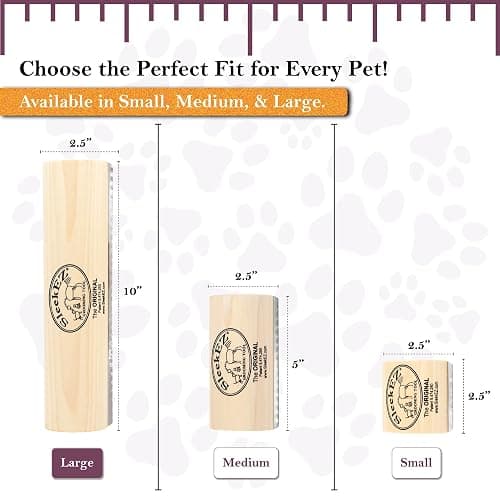 SleekEZ Deshedding Grooming Tool | Horse Brush for Horse Grooming Kit | Pet Hair Removal Tool | Curry Comb | Deshedding Brush | Shedding Comb | Works on All Hair Types | Made in USA | 1 pack | 10 inch thumbnail 3
