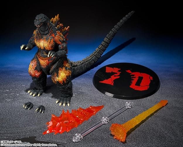 TAMASHII NATIONS - Godzilla vs. Destoroyah - Godzilla [1995] 70th Anniversary Special Ver. S.H.MonsterArts Action Figure thumbnail 7