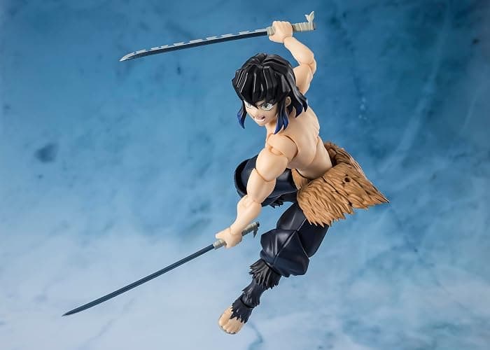 TAMASHII NATIONS - Demon Slayer: Kimetsu no Yaiba - Inosuke Hashibira S.H.Figuarts Action Figure thumbnail 7