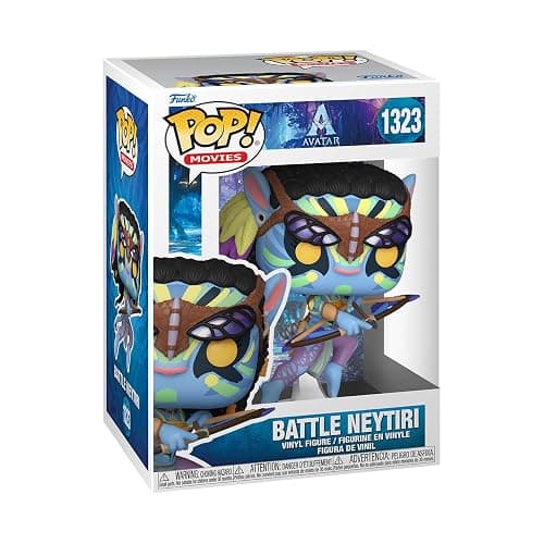 Funko Pop! Movies: Avatar - Neytiri - (battle) - Avatar: The Way Of Water - Figura in Vinile da Collezione - Idea Regalo - Merchandising Ufficiale - Giocattoli per Bambini e Adulti - Movies Fans thumbnail 2