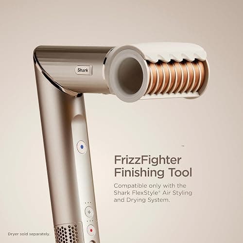 Shark XSKHD4PA FlexStyle FrizzFighter Finishing Tool, Attachment for FlexStyle Styling System, Hair Styling Tool, Smooth Flyaways, Stone​ thumbnail 7