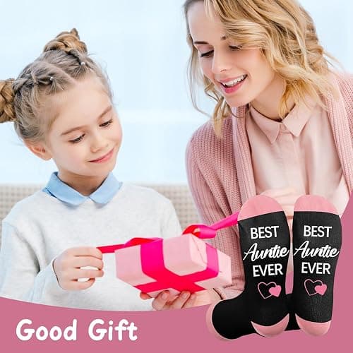 nuozodki Christmas Mothers Day Father's Day Birthday Gifts for Women & Men,Stocking Stuffers,Socks for Women,Mens Socks thumbnail 6