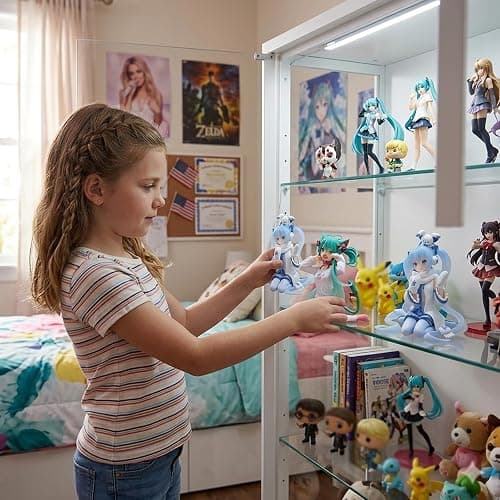 HOpGdd Anime Style Girl Figures Set, 4 Pcs Cute Sitting Character Figurines, 5.1-5.9 Inch PVC Collectible Figures, Desktop Decoration for Fans and Display(4PCS) thumbnail 2