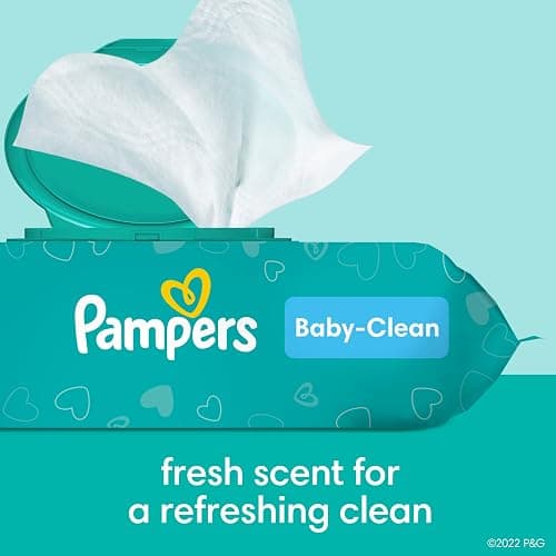 Pampers Complete Clean Baby Wipes - Fresh Scent 12X 864 Count thumbnail 6