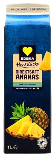 Herzstücke Ananas Direktsaft, 8er Pack (8 x 1 l) thumbnail 3