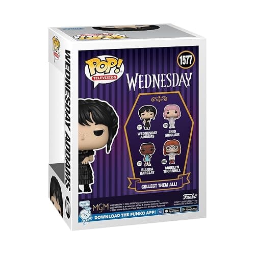 Funko POP! TV: Wednesday - Rave'n: Wednesday Addams - Collectable Vinyl Figure - Gift Idea - Official Merchandise - for Kids & Adults - Horror Fans - Model Figure for Collectors and Display thumbnail 3