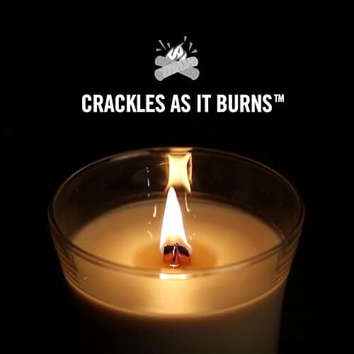 WoodWick Scented Candle with Crackling Wick | Vanilla Mini Hourglass Candle | Up to 20 Hours of Battery Life | Perfect Gifts For Women thumbnail 5