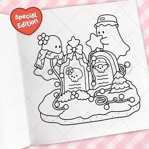 Cozy Christmas: The Cute and Relaxing Festive Colouring Book for Kids and Adults (Coco Wyo) thumbnail 10