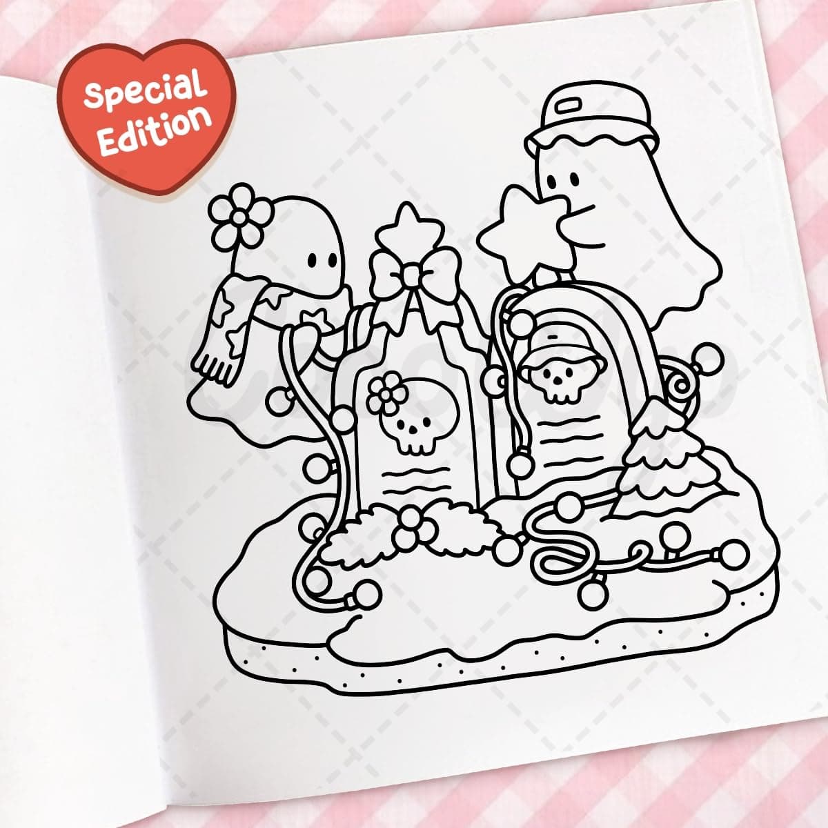 Cozy Christmas: The Cute and Relaxing Festive Colouring Book thumbnail 10