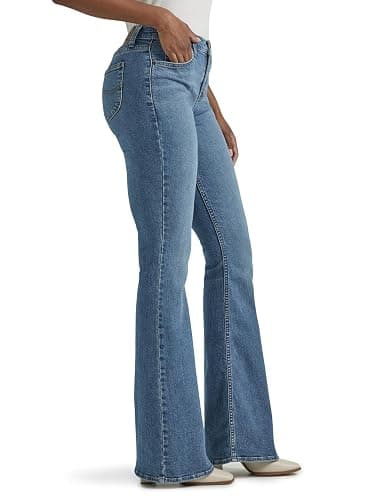 Lee Women's Legendary Mid Rise Flare Jean thumbnail 2
