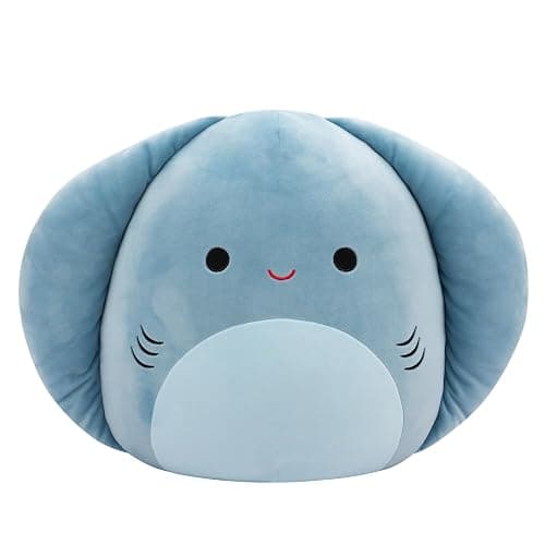 Squishmallows Original 16-Inch Akilah Blue Stingray - Official Jazwares Plush (Large) - Image 1
