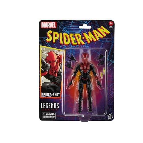 MARVEL Legends Series Spider-Shot, Spider-Man Comics Collectible 6-Inch Action Figure thumbnail 2