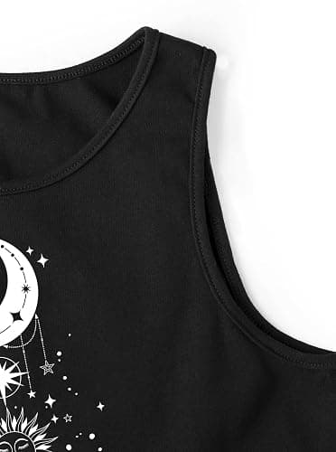 Remidoo Crop Tops for Women Casual Cropped Tank Top Summer Sleeveless Shirts thumbnail 3