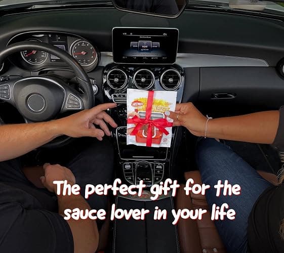 Saucemoto Dip Clip | An in-car sauce holder for ketchup and dipping sauces. As seen on Shark Tank (2 Pack, Black) thumbnail 7