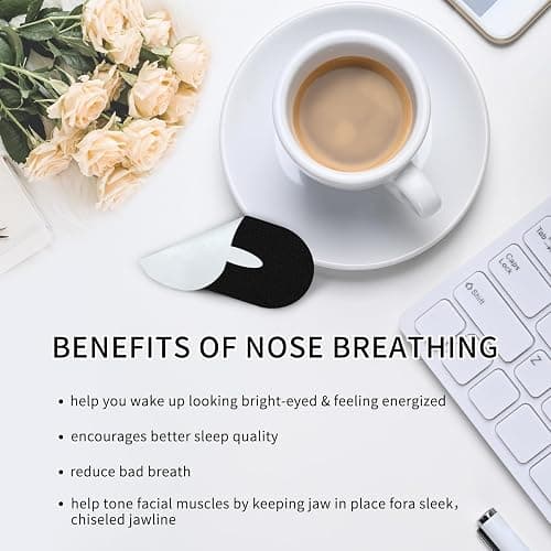 Mouth Tape for Sleeping 30 Pack, Easy to Use, Pain Free Removal, Gentle On Skin Y1 thumbnail 5