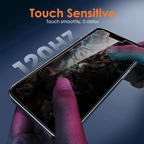 (3 pack) privacy screen protectors for iPhone 16e / 14/13 / 13 Pro thumbnail 5