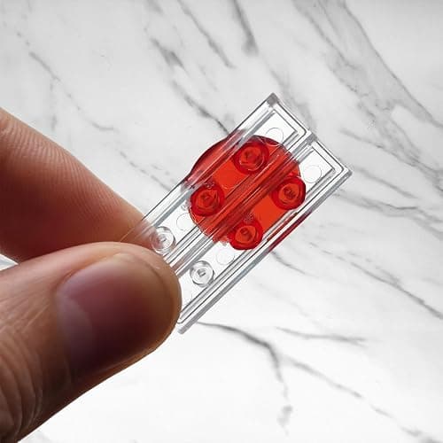 Crime Trophy Blood Slide Box Building Set, Compatible with Lego 630 Accessory, Openable Display Case with Numbered Slide Stickers, Gift-Ready Packaging for Crime Drama Fans, 202PCS thumbnail 2