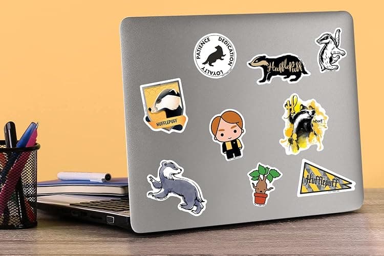 Harry Potter Hufflepuff Theme 50 Vinyl Stickers Waterproof Die-Cut Decals thumbnail 2