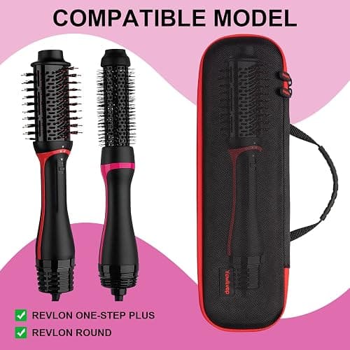 Yewltvep Case for One-Step Volumizer Plus 2.0, Hard Travel Case Fits for One-Step Volumizer Plus, Hair Dryer and Styler Hot Air Brush Storage Organizer, Carrying Box for Hair Dryer Brush(Box Only) thumbnail 2