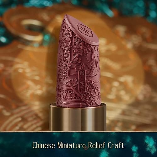 FLORASIS Blooming Rouge Love Lock Lipstick Long-Lasting Sculpting Lipstick Misty Matte Finish Lightweight Nourishing for Everyday Use (M7319 Love Remains) thumbnail 3