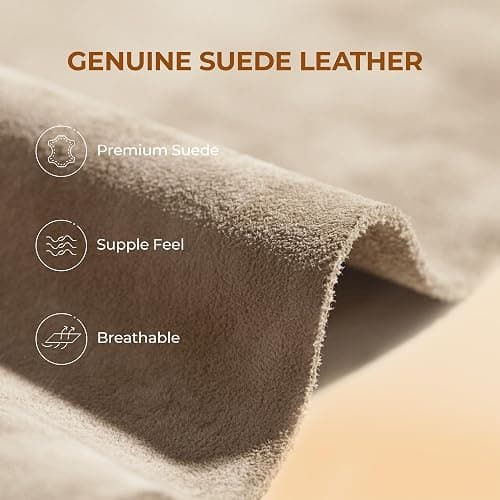 DREAM PAIRS Platform Mini Boots for Women Suede Genuine Leather, Classic Winter Ankle Snow Boots with Memory Foam Insole Lightweight Anti-Slip Outsole FuzzyClassic thumbnail 2