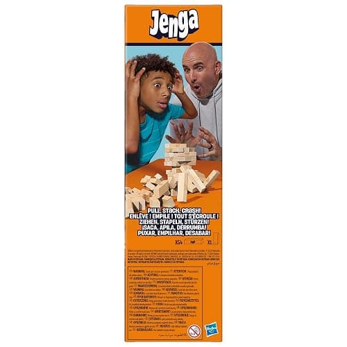 Hasbro Gaming, Jenga con Dado Digitale, Gioco di Impilamento, Ideale per Famiglia e Amici, per Bambini e Bambine dai 6 Anni in Su, Contiene 54 Mattoncini in Legno, per 1 o Più Giocatori thumbnail 12