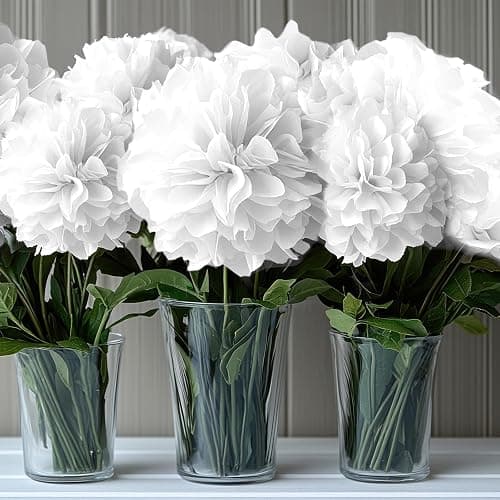 120 Sheet White Tissue Paper HMUIKFRY 20x14Inch Wrapping Paper | Tissue Paper for Gift Bags White Wrapping for Birthday Weddings Holiday Crafts Festival Decoration thumbnail 4