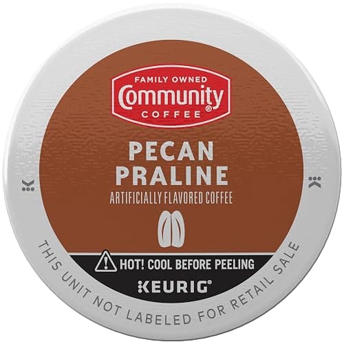 Community Coffee Pecan Praline Medium Roast Single Serve Keurig K-Cup Pods 32 ct Box thumbnail 2