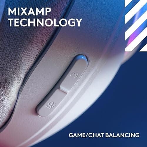 Logitech G Astro A20 X Lightspeed Wireless Gaming Headset for PS5, Xbox, Switch, PC with 2-System PLAYSYNC Audio, Bluetooth, LIGHTSYNC RGB, and 48 kHz Boom Mic - White thumbnail 7