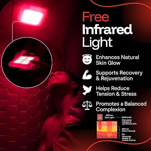 Thermal pop up infrared sauna  thumbnail 2