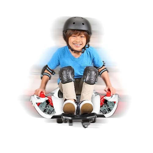 Rollplay Nighthawk Electric Ride On Toy for Ages 6 & Up with 12V 7AH Rechargeable Battery, Side Handlebars for Steering, Tall Rear Safety Flag, and a Top Speed of 6.5 MPH, White - Image 1