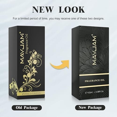 MAYJAM 100ML/3.38FL.OZ Coconut & Vanilla Fragrance Oils with Glass Dropper, Essential Oils for Diffusers for Home, Long Lasting Scented Oils for Diffusers Soap Candle Making thumbnail 5