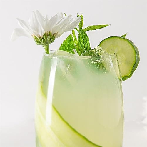 6X 510ml Hiball Glasses - 'Tondo' Range - Modern Highball Cocktail Juice Water Tall Drinking Tumblers - Dishwasher Safe - by Argon Tableware thumbnail 7
