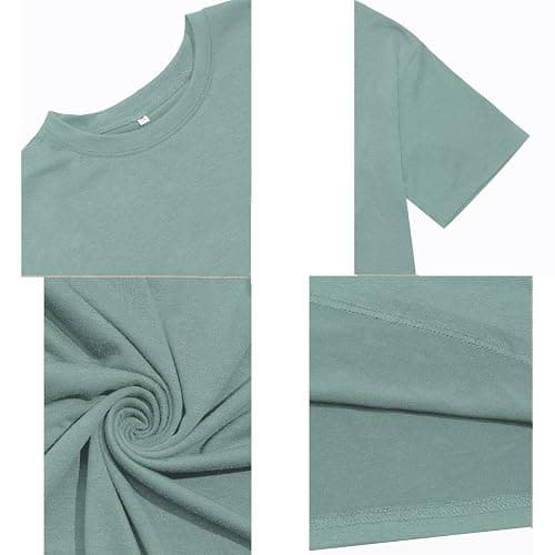 CSDAJIO Women's Graphic Oversized Tshirt Vintage Half Sleeve Round Neck Baggy Tee Summer Casual Tunic Shirt thumbnail 5