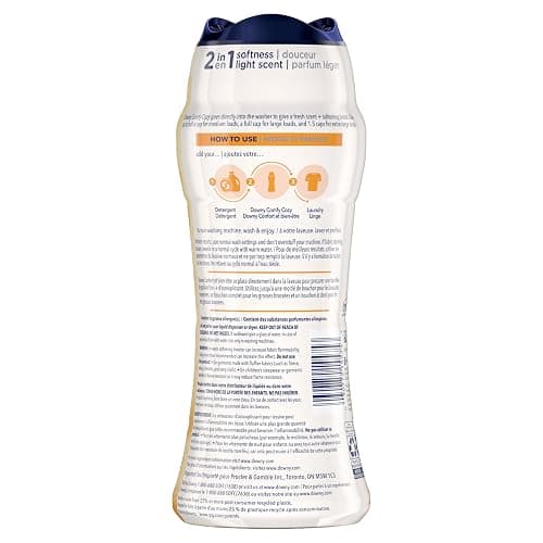 Downy Comfy Cozy In-Wash Laundry Scent Booster Beads, Toasted Vanilla Scent, Softness and Freshness, 549 Grams thumbnail 16