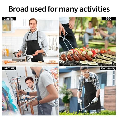 MINIOZE Apron Cooking Chef Work Shop Women Men Baking Decorations Painting Bbq Grilling Kitchen Accessories Party Supplies thumbnail 9
