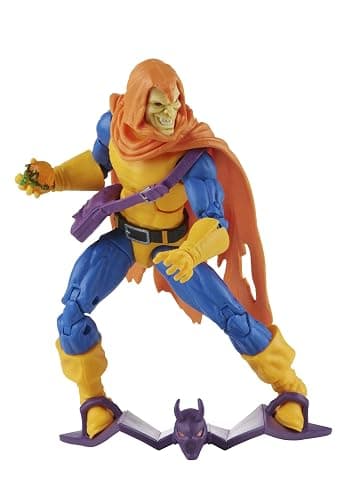 Spider-Man Marvel Legends Series 15 cm Hobgoblin Action Figure Toy, Toy Biz Inspired Design, Includes 3 Accessories: Glider, Pumpkin Bomb, Satchel - Image 1