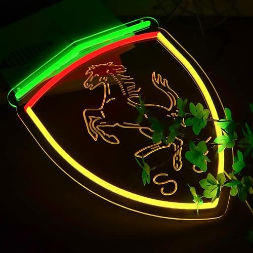 BNBIDEN Garage Neon Signs for Wall Decor,Dimmable Car Neon Light,Man cave Bedroom Game Room Office Decoration,Birthday Gifts thumbnail 2