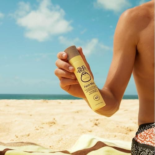 Sun Bum Original SPF 45 Sunscreen Mist - Broad Spectrum Moisturizing Facial Sunscreen Spray with Vitamin E - Hawaii 104 Act Compliant (Made without Octinoxate & Oxybenzone) - Travel Friendly - 3.4 oz thumbnail 4