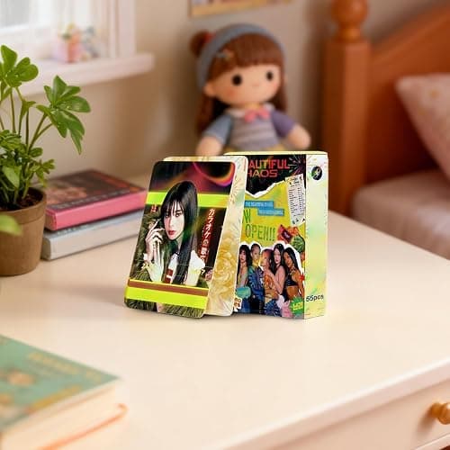 CCHZYSKO Katseye Photo Cards Novel Idol Album Lomo Cards Set Mini Photocards Set Fans Girls Women Men Fans Novel Idol Album 09-55PCS A thumbnail 2