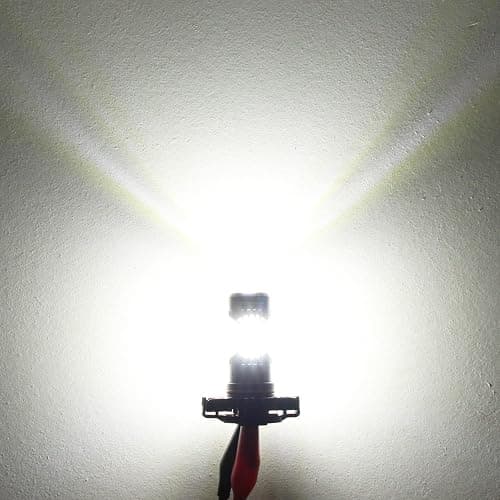 PHINLION 2504 PSX24W 12276 LED Fog Light Bulbs, 3200 Lumens Super Bright, 6000K Xenon White, 3030 30 SMD Chips, DRL Replacement Lamps for Cars, Trucks, SUVs thumbnail 5
