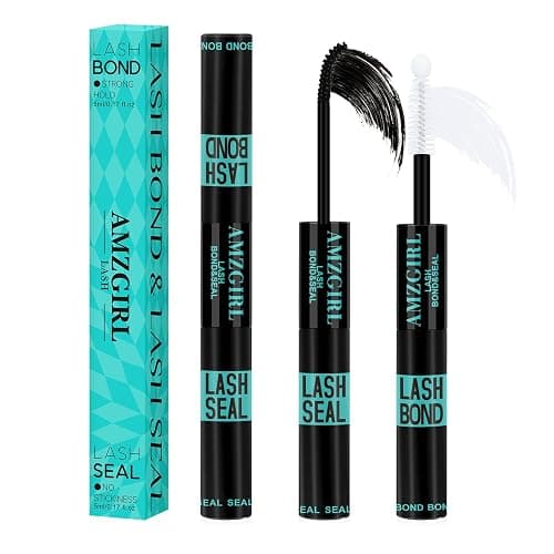 Lash Bond and Seal Waterproof,Eyelash Extension Glues for Lash Clusters,Lashes Glue Long Lasting Eyelashes Glue and Lock for DIY Lash Extensions Super Strong Hold 72 Hours at Home - Image 1