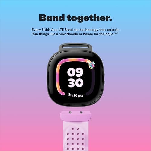 Fitbit Google Ace LTE - Kids Smartwatch with Call, Message, GPS, and Activity-Based Games, Ace Pass Data Plan Required - Spicy - Moovin thumbnail 10